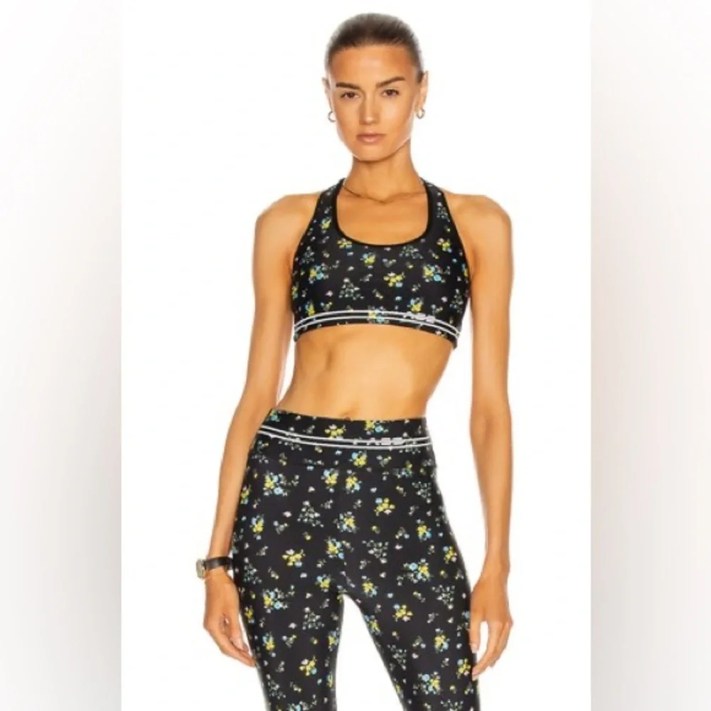 Adam Selman Cross-Back Floral Sports Bra - Picture 10 of 14